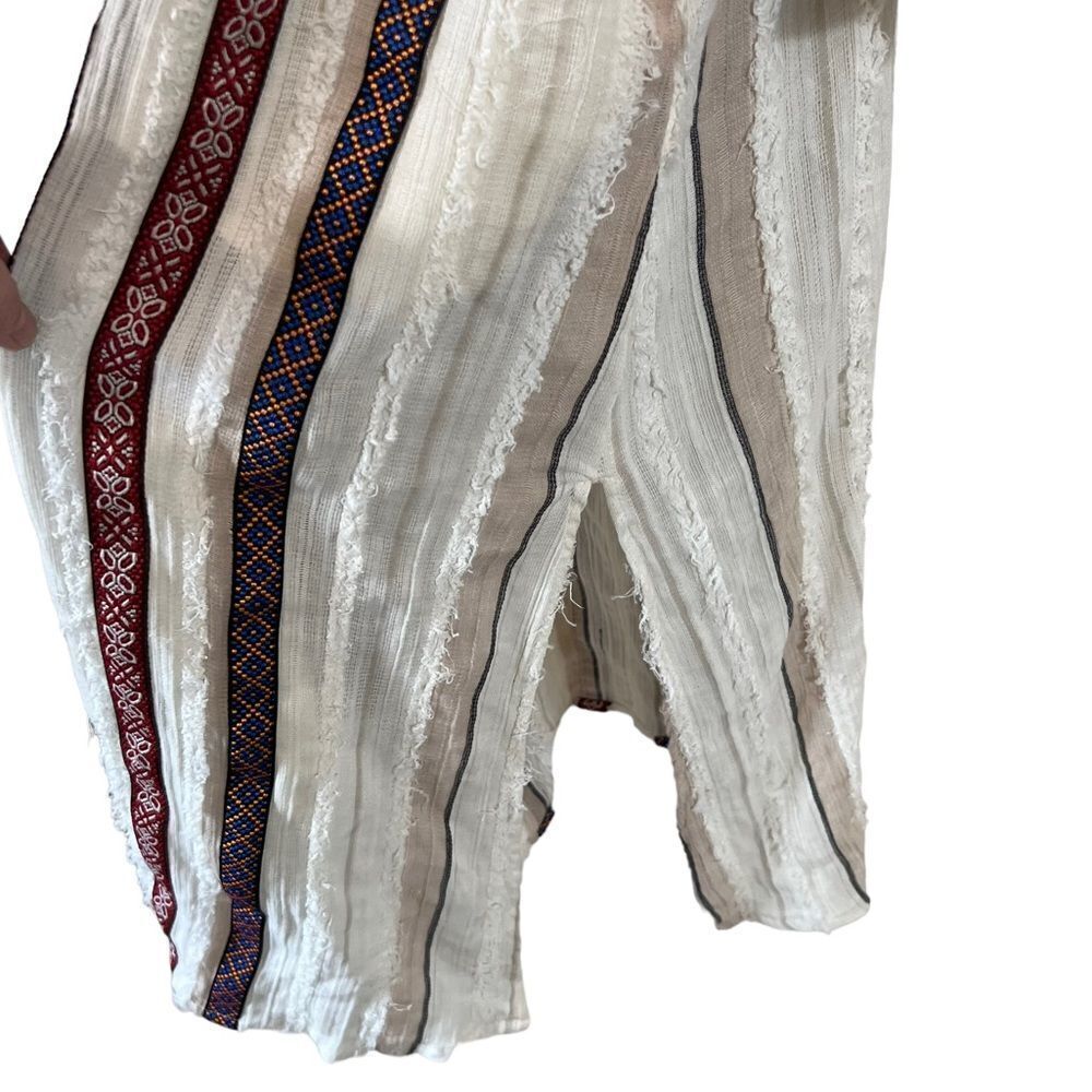 ZARA LONGLINE BOHO DUSTER - Picture 6 of 16